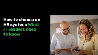 Whitepaper cover with white and green title next to image of colleagues smiling and looking at a tablet