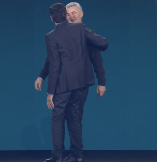 Snowflake CEO Sridhar Ramaswamy and Snowflake co-founder and president of product Benoit Dageville