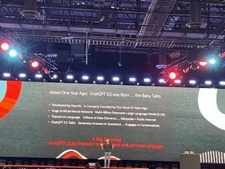 Larry Ellison keynote slides