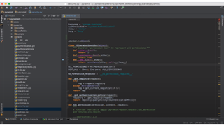 A screenshot of the PyCharm IDE