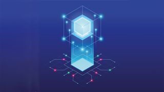 Digital illustration of a virtual machine