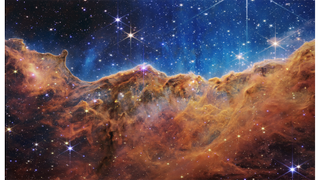 “Cosmic Cliffs” in the Carina Nebula