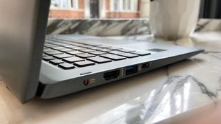 Acer Swift 5 ports on left side