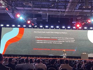 Larry Ellison keynote slides