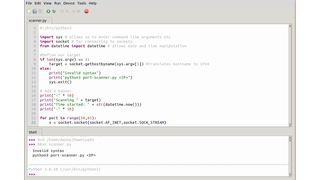 A screenshot of the Thonny IDE