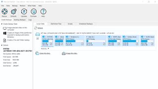 A screenshot showing how to clone a hard drive using Macrium software