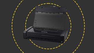 The Epson WorkForce WF 110W on the ITPro background