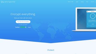 Encrypt.me's website