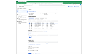 The Google Cloud Platform and its VM creator