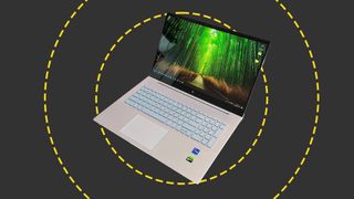 The HP Envy 17 on the ITPro background