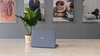 The Huawei MateBook X Pro on a desk