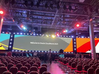 Final keynote as people leave Oracle CloudWorld 2023