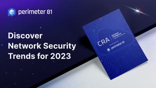 Blue whitepaper cover with title over a digital image of a book on top of a white surface with stars in the background