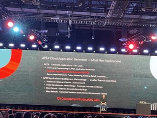 Larry Ellison keynote slides