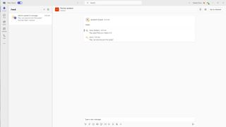 The Microsoft Teams dashboard