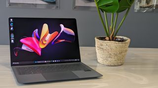 The Huawei MateBook X Pro on a desk