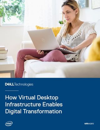 Woman sitting on a couch with laptop