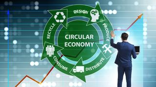A mock up of the circular economy
