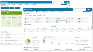 The dashboard for the Dell PowerEdge R760xs
