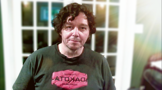 Our reviewer looking into the eye to eye cam