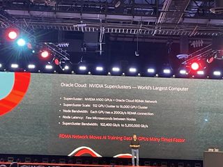 Larry Ellison keynote slides
