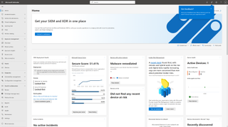 A screen shot of the welcome page on Microsoft Defender for Business