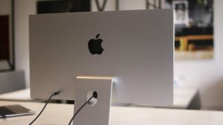 The Back cover of the Apple Studio Display