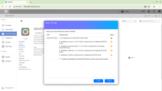 Storage interface on the Asustor Flashstor 6