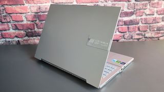 The Asus Vivobook Pro 16X on a desk