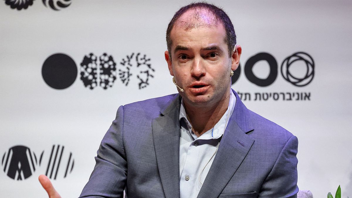 Ilya Sutskever, former co-founder and Chief Scientist of OpenAI and co-founder of Safe Superintelligence, pictured at Tel Aviv University in Tel Aviv on June 5, 2023.