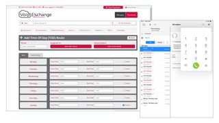 A screenshot of Voip Unlimited Voip Exchange's call handling settings page