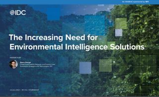 Whitepaper cover with title and contributor image over a photo of green trees