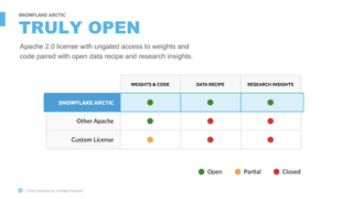 Snowflake Arctic LLM capabilities example