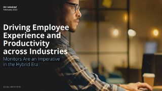 Man working on his desk