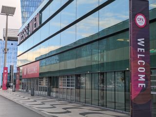 CPX 2024 entrance at Messe Wien, Vienna on February 20 2024.