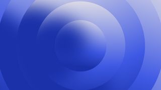 Purple image of multi-layered circle