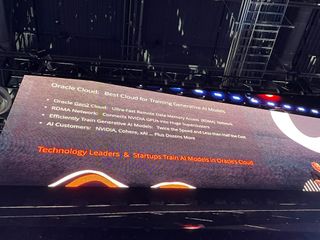 Larry Ellison keynotes slides